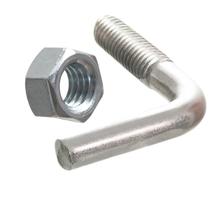 Parafuso para Andaime modelo L com porca Zincada Branca Kit 300 unid Parafuso para Andaime modelo L com porca Zincada Branca Kit 300 unid