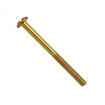 Parafuso Para Cama 1-4x110mm Fenda Reta Com Porca - Arame Baixo Carbono Parafuso Para Cama 1-4x110mm Fenda Reta Com Porca - Arame Baixo Carbono