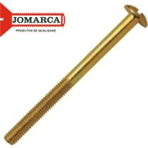 Parafuso Para Cama Jomarca 1/4'' X 100Mm Fenda Com Porca Parafuso Para Cama Jomarca 1/4'' X 100Mm Fenda Com Porca