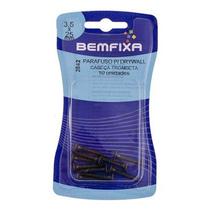 Parafuso para Drywall 3,5 x 25mm Cabeça Trombeta 10pçs - Bemfixa Parafuso para Drywall 3,5 x 25mm Cabeça Trombeta 10pçs - Bemfixa