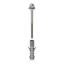 Parafuso para Lavatório Bucha 12 Inox C/2 Real Metais