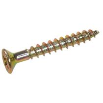 Parafuso para Madeira 4,5x16mm Cabeça Chata Phillips 500 unidades Bicromatizado