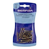 Parafuso Para Madeira e MDF 4,5 x 30mm CPA 20pçs - Bemfixa Parafuso Para Madeira e MDF 4,5 x 30mm CPA 20pçs - Bemfixa