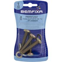 Parafuso para suporte de tv m8x45 ct - BEMFIXA