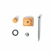 Parafuso Para Telha Pvc Sextavado Kit com 20un Vedação E Fixação De Telhas 5.5x90mm