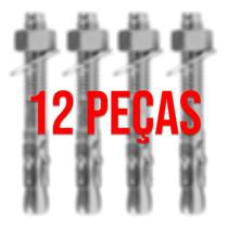 Parafuso Parabolt Chumbador 12 mm. x 10 cm. ID-0188P Idea