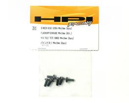 Parafuso philips m4x10mm (6pçs) de automodelo hpiz613