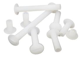 Parafuso Plástico Macho E Fêmea Altura 5mm C/ 50 Unidades Parafuso Plástico Macho E Fêmea Altura 5mm C/ 50 Unidades