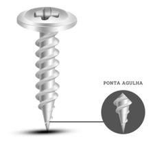 Parafuso Ponta Agulha Para Forro De Pvc 4,2x13 Cx 500pcs Parafuso Ponta Agulha Para Forro De Pvc 4,2x13 Cx 500pcs