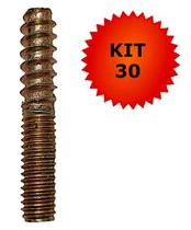 Parafuso Prisioneiro 4,5cm Rosca Dupla 5/16 Fixação 1 até 500 unidades.