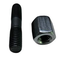 Parafuso prisioneiro com porca do coletor escapamento m8x11