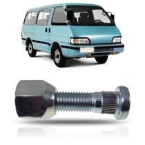 Parafuso prisioneiro da roda com porca lado direito kia besta 2.7 1992 a 1998 Parafuso prisioneiro da roda com porca lado direito kia besta 2.7 1992 a 1998