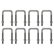 Parafuso quadrado em U A.A para reboque de barco em aço galvanizado (pacote com 8) Parafuso quadrado em U A.A para reboque de barco em aço galvanizado (pacote com 8)