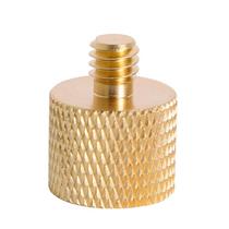 Parafuso Redutor p/ Câmera Rosca de 3/8 para 1/4 em Cobre