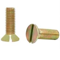 Parafuso Rosca Máq. Chave Fenda M6 x 8 MA Bicromatizado