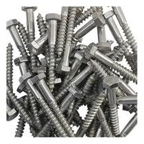 Parafuso Rosca Soberba Inox 304 6 X 80 Mm Kit C/ 100