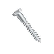 Parafuso Rosca Soberba Sextavada 5/16x75mm - Aço Baixo Carbono Zincado