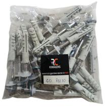 Parafuso Sanitário Castelo Latonado Bucha 12 Kit 100 Un