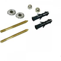 Parafuso Sanitario Dacunha Bucha 08 Latao Cartela Com 2 Parafuso Sanitario Dacunha Bucha 08 Latao Cartela Com 2