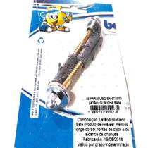 Parafuso Sanitário Latão + Bucha 8mm Kit 2 Pçs - Boly - Ref. 235 Parafuso Sanitário Latão + Bucha 8mm Kit 2 Pçs - Boly - Ref. 235