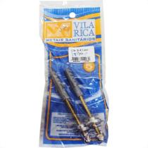 Parafuso Sanitario Vila Rica Sextavado Latao Bucha 08 2Pecas 128 Parafuso Sanitario Vila Rica Sextavado Latao Bucha 08 2Pecas 128