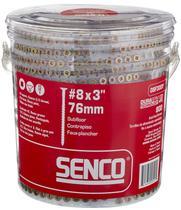 Parafuso Senco DuraSpin 08F300Y 8 x 3 polegadas de madeira para madeira 800 Ct Parafuso Senco DuraSpin 08F300Y 8 x 3 polegadas de madeira para madeira 800 Ct