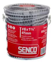 Parafuso Senco Duraspin 6 x 1-5/8 Drywall em madeira (1.000 unidades) Parafuso Senco Duraspin 6 x 1-5/8 Drywall em madeira (1.000 unidades)
