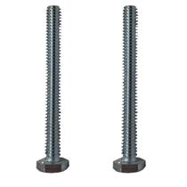 Parafuso Sextavado 1/2 x 1.1/4 Zincado Resistente 200 Peças Parafuso Sextavado 1/2 x 1.1/4 Zincado Resistente 200 Peças