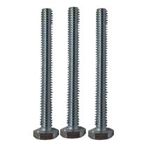 Parafuso Sextavado 1/2 x 1.1/4 Zincado Resistente 300 Peças Parafuso Sextavado 1/2 x 1.1/4 Zincado Resistente 300 Peças