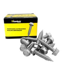 Parafuso Sextavado Brocante 12 X 1.3/4" 200un Titanium