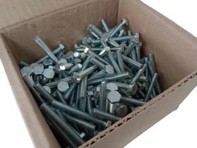 Parafuso Sextavado M6 x 50 Zincado New-Fix - 200pçs