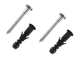 Parafuso Sextavado rosca soberba 1/4X55mm bucha e arruela 50 Pç