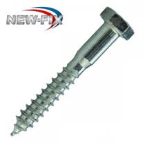 Parafuso Sextavado Rosca Soberba Newfix 1/4'' X 60Mm ./ Kit Com 2 Centos