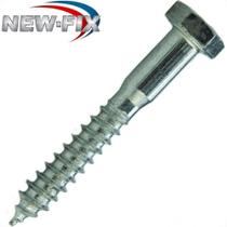 Parafuso Sextavado Rosca Soberba Newfix 5/16'' X 50Mm - Kit C/2 Centos
