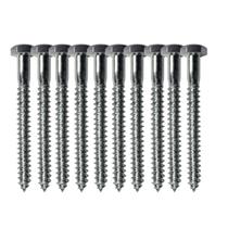 Parafuso Sextavado Rosca Soberba Zinco 5/16x80 Jomarca 10pç Parafuso Sextavado Rosca Soberba Zinco 5/16x80 Jomarca 10pç