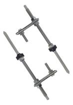 Parafuso Solar 300mm C/ Suporte Telha Fibrocimento - 2 Peças