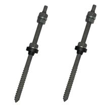 Parafuso Solar Fixador 200mm Telha Fibro Madeira - 02 Peças