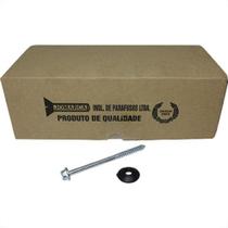 Parafuso Telha 110X5/16 Kit Ved C/100 Jomar Parafuso Telha 110X5/16 Kit Ved C/100 Jomar