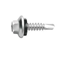 Parafuso Telha Auto-brocante Com Arruela 12 Mm X 3/4'' - Jomarca