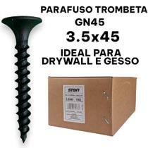 Parafuso Trombeta Agulha Drywall Gesso 1000pçs