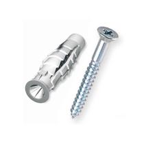 Parafuso Universal 3,5x40mm com Bucha 05mm Bemfixa 3736 - com 4 peças