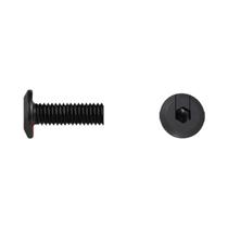 Parafusos Allen De Aço Inoxidável Preto M4 M5 M6 Com Cabeça Plana Para Móveis, Marcenaria E DIY