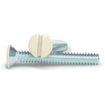 Parafusos AMERELLE No. 6, cabeça oval com fenda de 1,9 cm, pacote com 10 unidades Parafusos AMERELLE No. 6, cabeça oval com fenda de 1,9 cm, pacote com 10 unidades