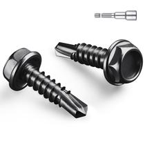 Parafusos autoperfurantes BNUOK 14 x 3/4" 410 em aço inoxidável Parafusos autoperfurantes BNUOK 14 x 3/4" 410 em aço inoxidável