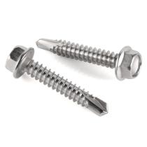 Parafusos autoperfurantes Mellewell 10 x 2,5 cm Aço Inoxidável 410 Parafusos autoperfurantes Mellewell 10 x 2,5 cm Aço Inoxidável 410