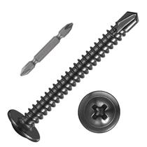 Parafusos autorroscantes Wensilon 410 Black Inox Steel 150 unidades
