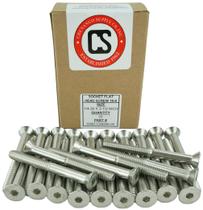 Parafusos Chenango Supply Aço Inoxidável 18-8 1/4-20 x 2,5 cm Parafusos Chenango Supply Aço Inoxidável 18-8 1/4-20 x 2,5 cm