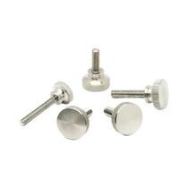 Parafusos De Aço Inoxidável M2-M6 Com Cabo Serrilhado Para Aperto Manual, Comprimento De 3-40mm,