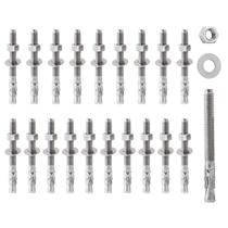 Parafusos de ancoragem de concreto LIONMAX em aço inoxidável 3/8 x 3-3/4"