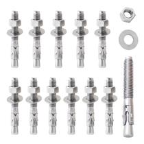 Parafusos de ancoragem de concreto LIONMAX em aço inoxidável 3/8 x 3"